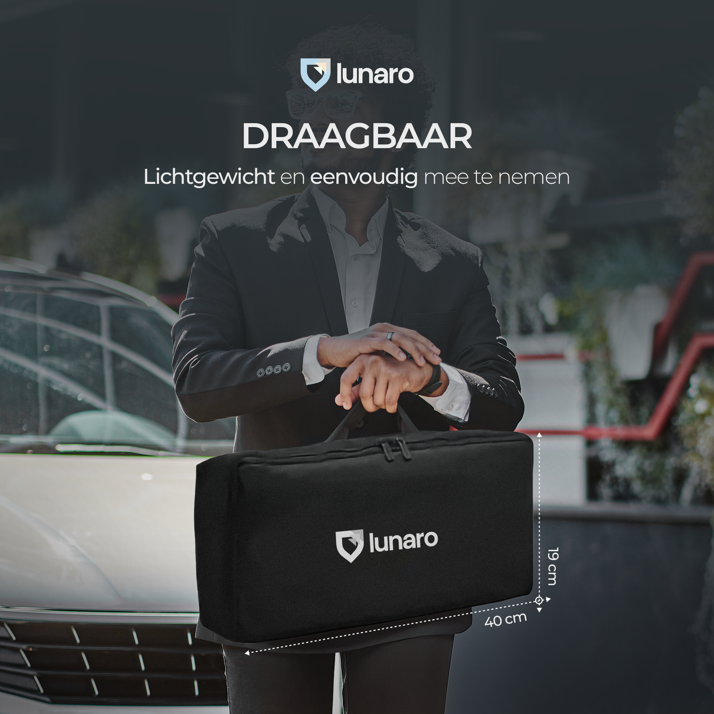 Lunaro Projectiescherm met statief